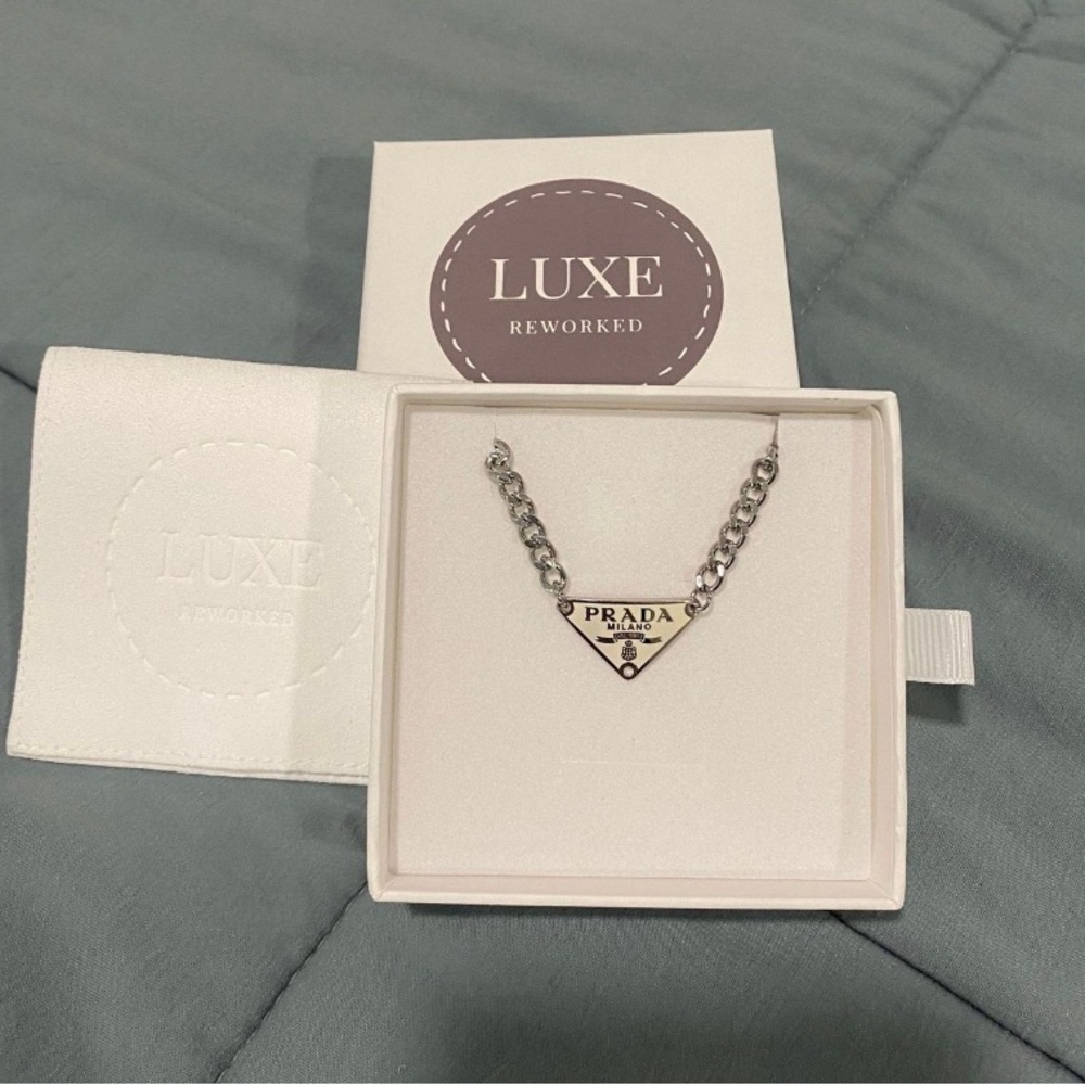 Prada Necklace Authentic Repurposed
